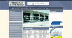 Desktop Screenshot of fotoselli-kapi-servisi.com